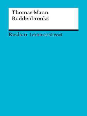 cover image of Thomas Mann